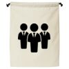 Double Cinch Recycled Canvas Shoe and Accessory Bag Thumbnail