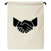 Double Cinch Recycled Canvas Shoe and Accessory Bag Thumbnail