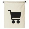 Double Cinch Recycled Canvas Shoe and Accessory Bag Thumbnail