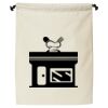 Double Cinch Recycled Canvas Shoe and Accessory Bag Thumbnail