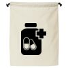 Double Cinch Recycled Canvas Shoe and Accessory Bag Thumbnail