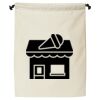 Double Cinch Recycled Canvas Shoe and Accessory Bag Thumbnail