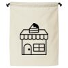 Double Cinch Recycled Canvas Shoe and Accessory Bag Thumbnail